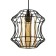 Lamp Bayerlux "Alauser" E27 40W Black 19x19x22-122 cm