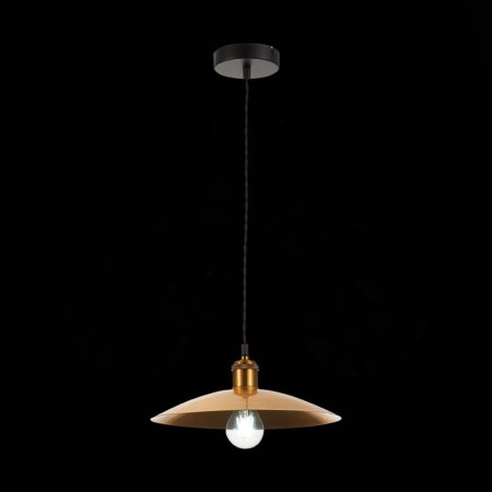 Suspension lamp ST LUCE. SL1017.203.01. Romo. 1x60 W, E27, 30x30 cm, black color-1