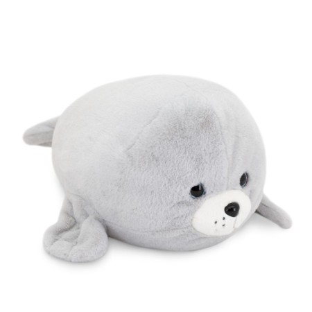 Soft toy "Sea cat", 30 cm, gray color