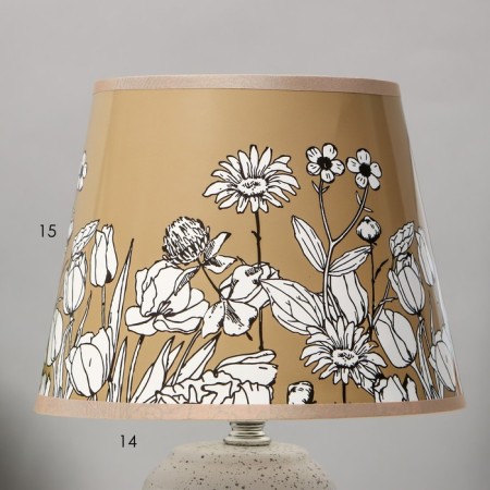 Board Lamp "Romance" E14 15W brown 31x20x20cm Risalux-3