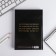 Diary in a solid cover A5, 160 L "Real man, bold, strong"