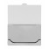 Metal, horizontal, silver business card