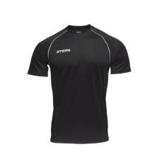 Футболка тренировочная детская Atemi, цвет черный, ATSS-003JSS23-BLK, размер 128