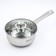 Gretta bucket, 1.6 l, d = 16 cm, capsule, glass cover, metal handle, induction