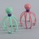 Massager "GRAY" for the head, 15 × 10.5 cm, 8 magnets, color mix