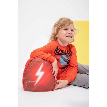 Baby backpack for the boy "Lightning", 23x20.5 cm-5