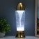 Lava-lamp "Whirlwind" LED from batteries 3haa USB gold 7x7x28cm