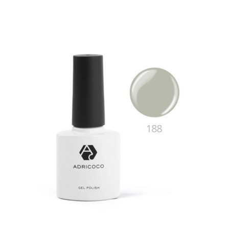 Color gel polish Adricoco, No. 188 green haze, 8 ml
