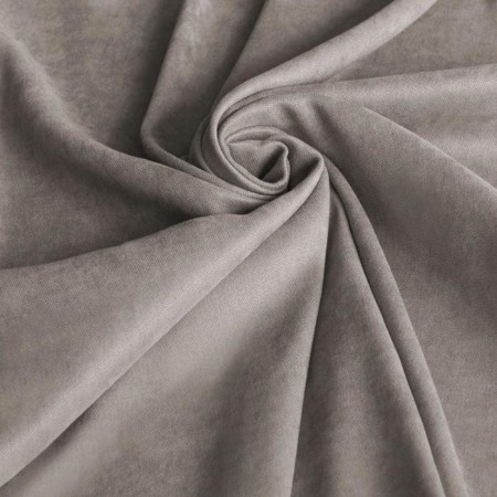 Set of curtains "Soft", size 240 x 270 cm - 2 pcs, grab - 2 pcs, light - gray-2