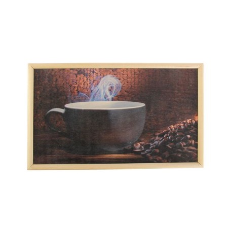 Table-Speed ​​"Coffee aroma", wooden surface 50x30cm-1