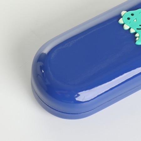 Case for glasses on the cracker, the color is blue-2