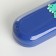 Case for glasses on the cracker, the color is blue