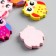 Beads for creativity tree "Bright owls" set of 15 pcs 2.1x1.8x0.5 cm