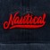 Women's cap nautical, jeans, rr 56