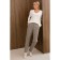 Women's pants, size 44, beige color 60618