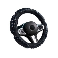 Carfashion Blackberry steering wheel, size m, black/blue.