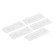The commander with the adhesive surface of the tundra, 120x50x19 mm, double, transparent
