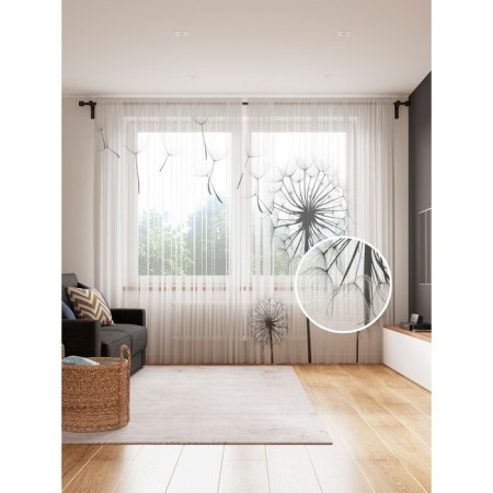 Photo "sad dandelions", size 145x265 cm, 2 pcs