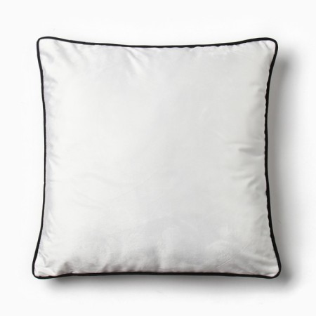 Pillowess Decorative Ethel "Kant", 45x45, white color, velor (100% PE)
