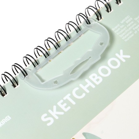 Sketchbook 21x29cm for pastel, 30 sheets "Flowers", hard cover, density 130 gr, mix-9