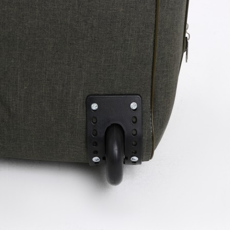 Road bag on wheels, a lightning department, with an increase, an outer pocket, khaki color-4