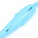 A toy for cats with cat mint "dolphin", 17 cm, blue