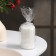 Candle-cylinder smooth, 5x7.5 cm, white, 6 hours