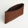 Lightning cosmetic bag, brown color