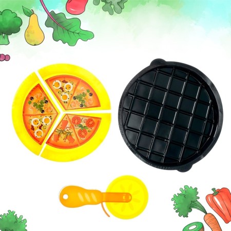 Game set of products on Velcro "Pizza Margarita"-5