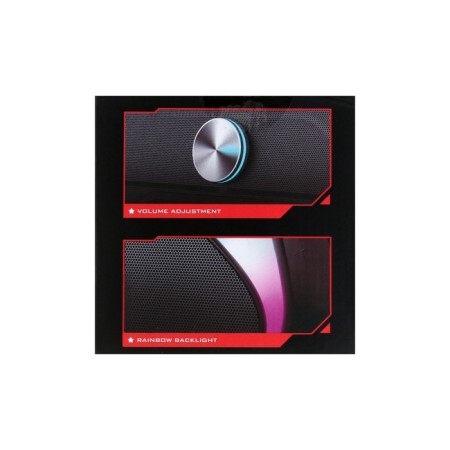Soundbar Xtrike ME SK-406, 2x3 W, backlight, USB, black-7