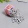 Circular beads 6/0 in the bottle "Silver" 20 g