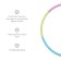 The hoop is collapsible 61 cm, 6 sections