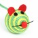 Tekstil ball, 4.2 cm, green