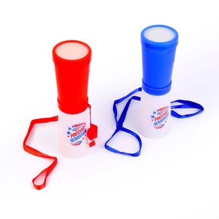 Whistle-Guddy fan "Russia-Champion!", 17 cm, Mix colors-2