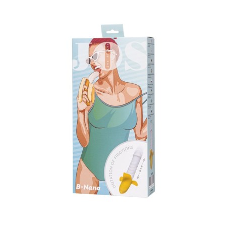 Jos B-Nana pulsator, silicone, 19 cm, white color-9