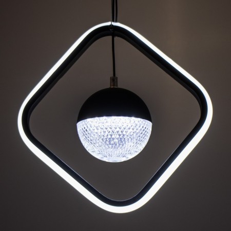 BayerLux 2686/2BK LED 20W 3000-6000K black 30x30 cm-4