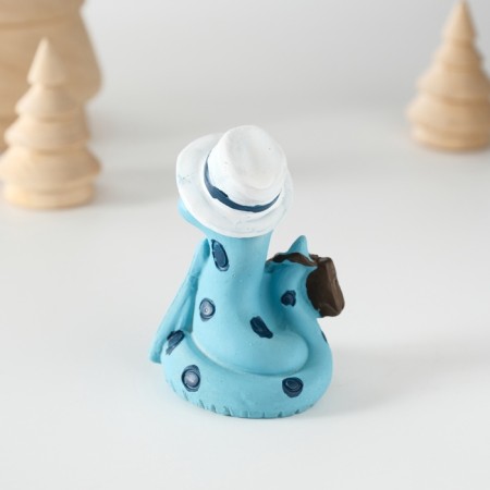 Suvenir Polystone "Snakes with a cane and in a hat" 4.7x6 cm-5