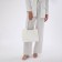 Women's bag with lightning, white color