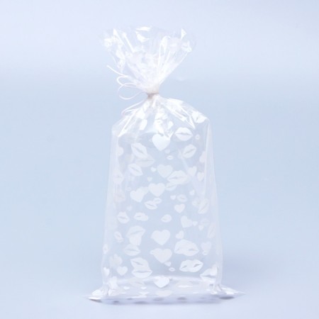 Package packing bopp, "kisses" 15*30 cm-2