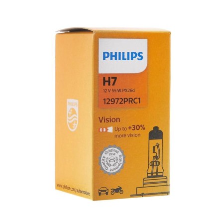 Car lamp Philips Vision Premium H7, 12 V, 55 W 12972PRC1-2