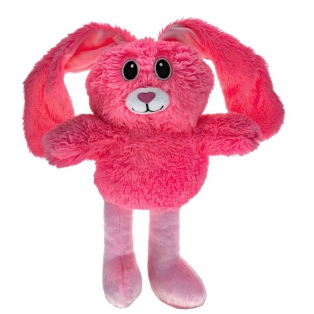 Soft toy "Hare Poztyagun" pink, 80 cm, ears are stretched-1
