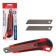 Universal Brauberg Universal knife, plastic case, autofixer, 3 blades, 18 mm