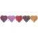 Palette Shadow Love Generation Live My Sparkling Best Life!, Tone 01, 5 shades, 5 g