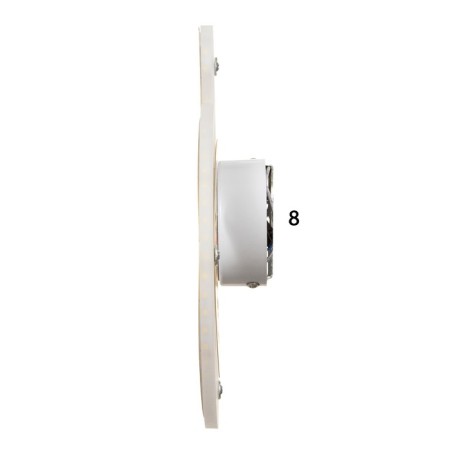 Bra "Seldo 1" LED 20W 4000k gold 25x20x3.5 cm-5