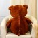 Soft toy "Bear" with a red bow, 90 cm