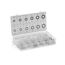 A set of grovers and pucks of flat stainless steel tundra Krep, 350 items