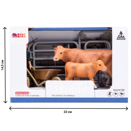 Set of figures "on the farm", 6 items-1