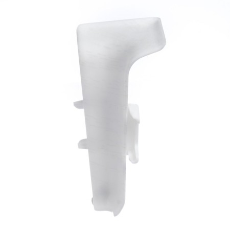 The internal angle for the skirting board is 55mm "decoration", 001 white-1