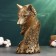 Standing for a bottle "Wolf" 26x17x13cm
