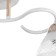 Linda chandelier 2x60W E27 white, gold 47x16x23cm